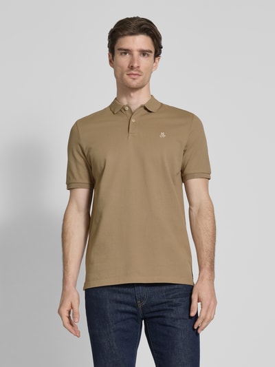 Marc O'Polo Regular Fit  Poloshirt aus reiner Baumwolle Beige 4