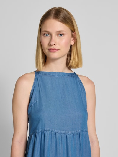 Vero Moda Sukienka casualowa rozkloszowana z lyocellu model ‘FLEUR’ Niebieski 3