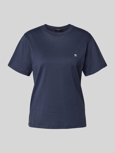 Weekend Max Mara Regular fit T-shirt van puur katoen, model 'VENACO' Marineblauw - 2
