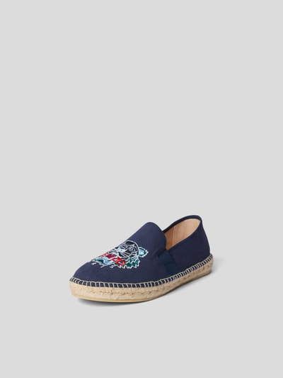 Kenzo Espadrilles mit Logo-Stitching Dunkelblau 2