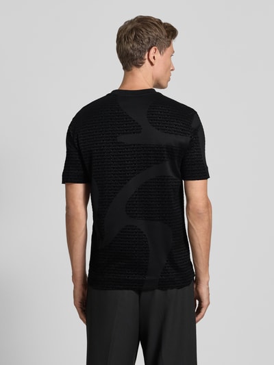Emporio Armani T-Shirt mit Rundhalsausschnitt Black 5