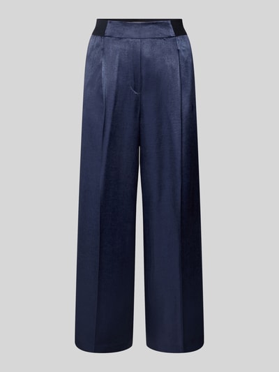 Christian Berg Woman Selection Flared culotte met bandplooien Marineblauw - 2