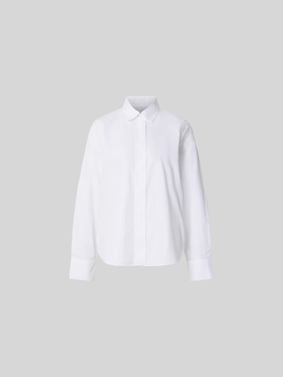 Closed Hemdbluse mit verdeckter Knopfleiste Weiss 2