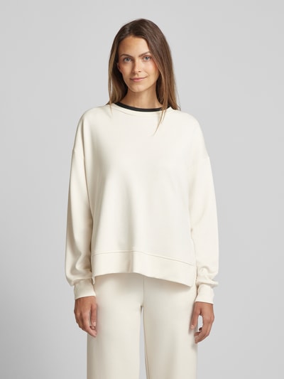 Soyaconcept Sweatshirt mit überschnittenen Schultern Modell 'BANU' Sand 4