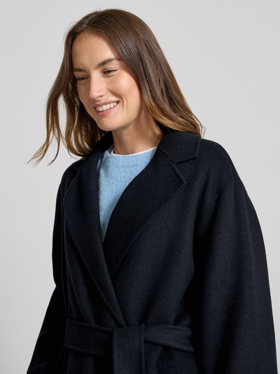 Jake*s Casual Jacke mit Viskose-Anteil in Wickel-Optik Marine 3