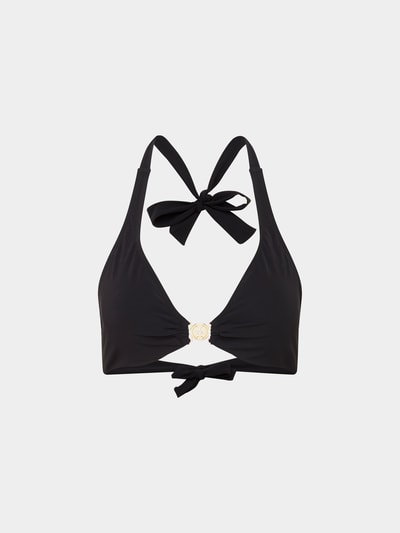 Tory Burch Bikini-Oberteil zum Schnüren Schwarz 2