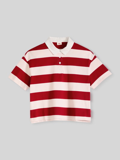 Levi's® Relaxed Fit Poloshirt aus reiner Baumwolle Rosa 2