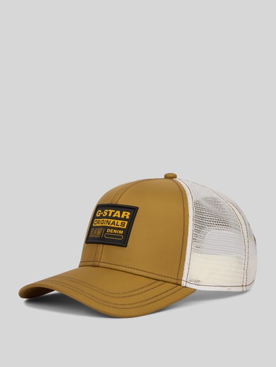 G-Star RAW Cap mit Logo-Detail Mittelbraun 1