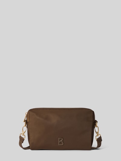 BOGNER Handtasche mit Label-Detail Dunkelbraun 2