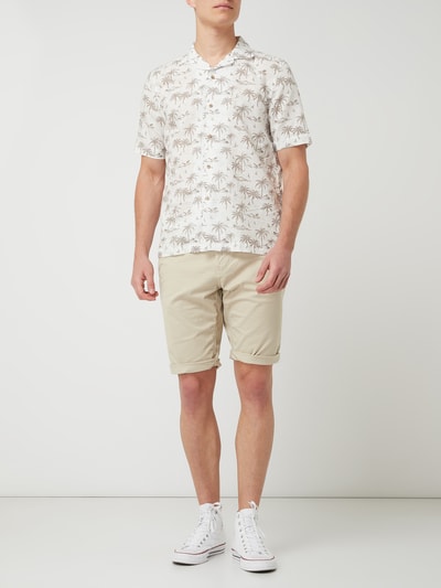 Tom Tailor Regular Slim Fit Chino-Shorts mit Stretch-Anteil Modell 'Josh' Sand 1
