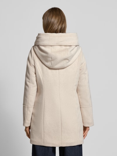 s.Oliver RED LABEL Slim Fit Dufflecoat mit Woll-Anteil  Beige Melange 5