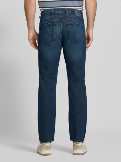 Brax Relaxed Fit Jeans aus Baumwoll-Mix Modell 'Clint' Dunkelblau 5