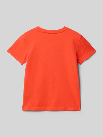 Blue Seven T-Shirt mit Motiv-Print Orange 3