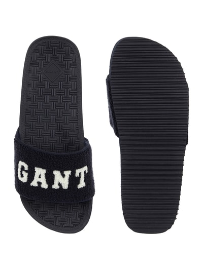 Gant Slippers van frotté  Donkerblauw - 5