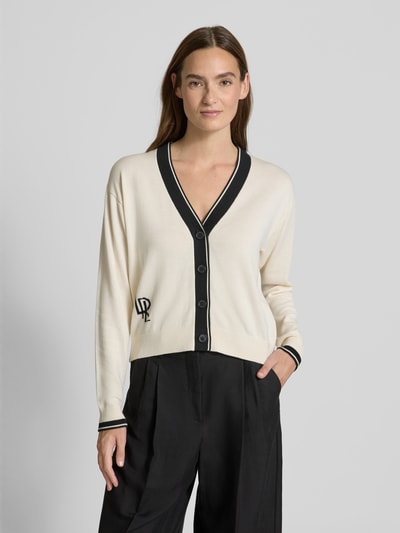 Lauren Ralph Lauren Strickjacke mit Knopfleiste Offwhite 4