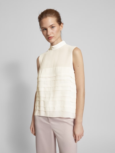 Jake*s Collection Blousetop met laagjeslook Ecru - 4