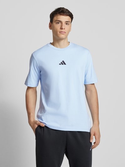 ADIDAS SPORTSWEAR T-Shirt mit Logo-Stitching Bleu 4