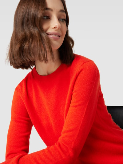 Christian Berg Woman Sweter z kaszmiru z efektem melanżu Pomarańczowy 3