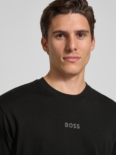 BOSS Green Relaxed Fit T-Shirt aus reiner Baumwolle Black 3
