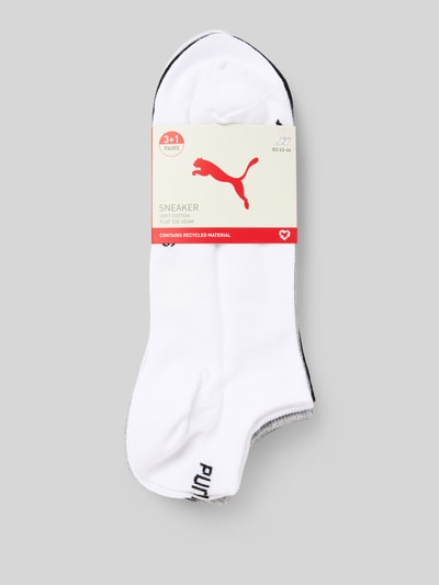 PUMA Sneakersocken mit Label-Detail im 4er-Pack Flanell 3