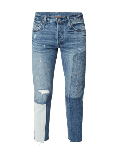 Levi's® Original Fit 5-Pocket-Jeans im Destroyed Look Jeansblau 2