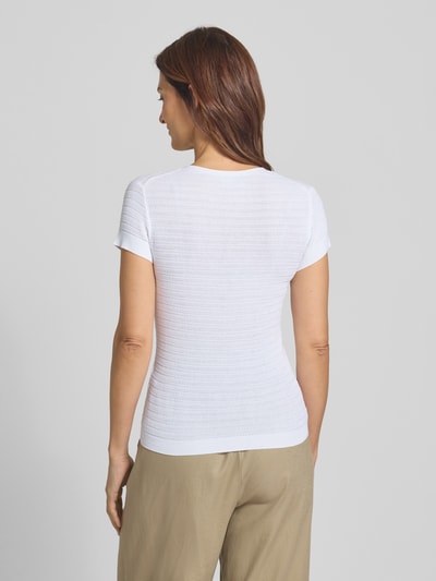 Drykorn Strickshirt mit Knopfleiste Modell 'ALKUNA' Weiss 5