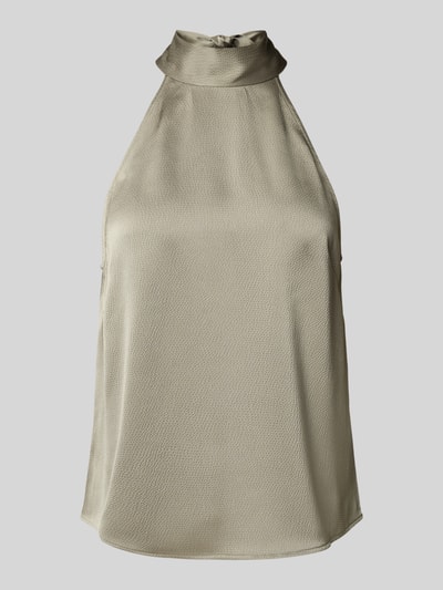 Samsøe Samsøe Regular Fit Blusentop mit Neckholder Modell 'SARHEO' Oliv 2