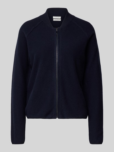 Christian Berg Woman Regular fit jack in gebreide look Donkerblauw - 2