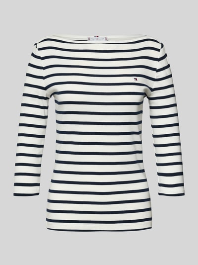 Tommy Hilfiger Slim fit T-shirt van puur katoen Wit - 2