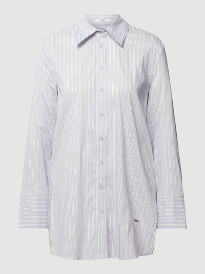 Brax Bluzka koszulowa ze wzorem w paski model ‘STYLE.VICKI’ Jasnofioletowy 2