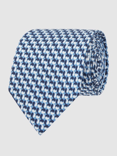 Prince Bowtie Krawatte aus Seide (7 cm)  Blau 1