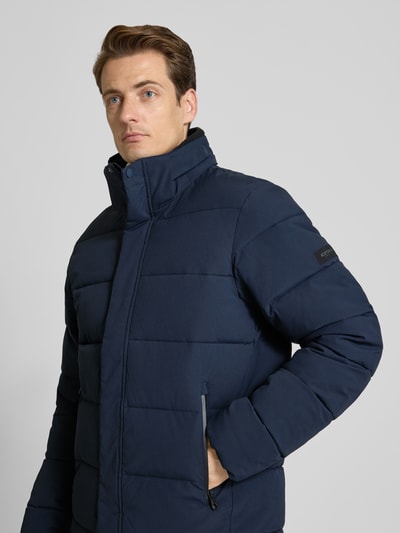 Icepeak Gewatteerd jack met capuchon, model 'BIXBY' Marineblauw - 3