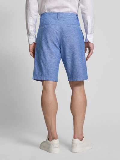 Tom Tailor Denim Relaxed Fit Chinoshorts aus Leinen-Baumwoll-Mix Hellblau Melange 5