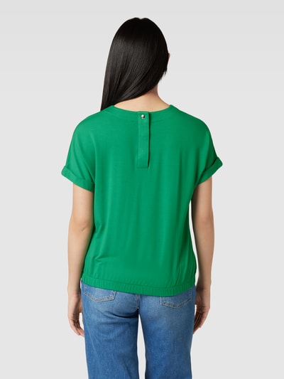 OPUS T-shirt z elastycznym pasem model ‘Soelle’ Zielony 5