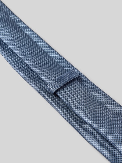 BOSS Seidenkrawatte mit Label-Detail Blau 3