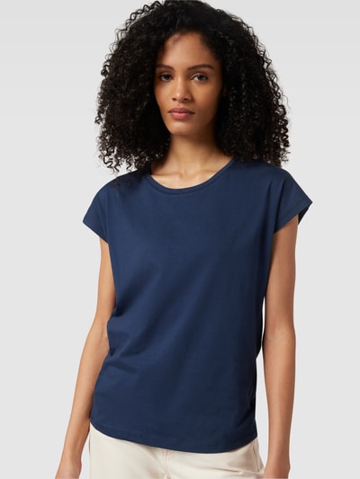 Montego T-shirt met kapmouwen Donkerblauw - 3