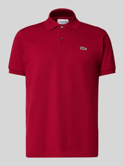 Produktfoto, Poloshirt mit Label-Stitching Modell 'L.12.12 CORE' von LACOSTE aus reiner Baumwolle, Regular-Fit, Unifarbenes-Design
