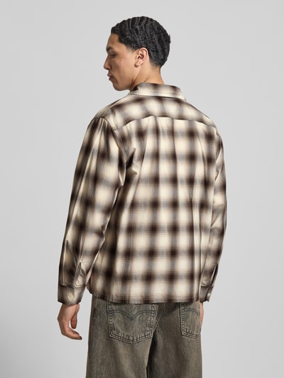 Levi's® Relaxed Fit Überhemd aus reiner Baumwolle Modell 'DUBOCE' Khaki 5