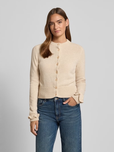 Bash Cardigan aus Lanawolle Modell 'KARANTE' Beige 4
