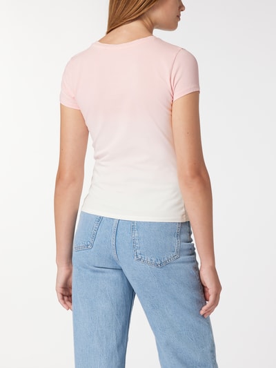 Guess T-Shirt mit Farbverlauf Rosa 5