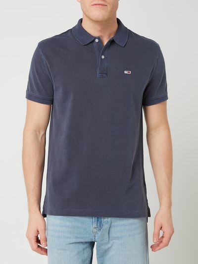 Tommy Jeans Poloshirt - 'Better Cotton Initiative'  Donkerblauw - 4