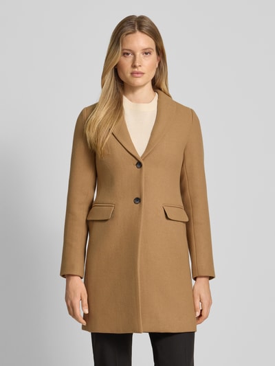 GUIDO MARIA KRETSCHMER WOMAN Mantel mit Reverskragen Modell 'Viola' Cognac 4