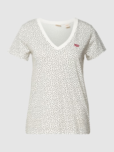 Levi's® T-Shirt mit floralem Allover-Muster Weiss 2