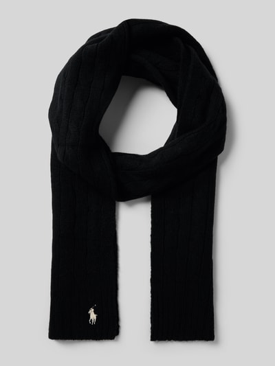 Polo Ralph Lauren Schal mit Kaschmir-Anteil Black 1