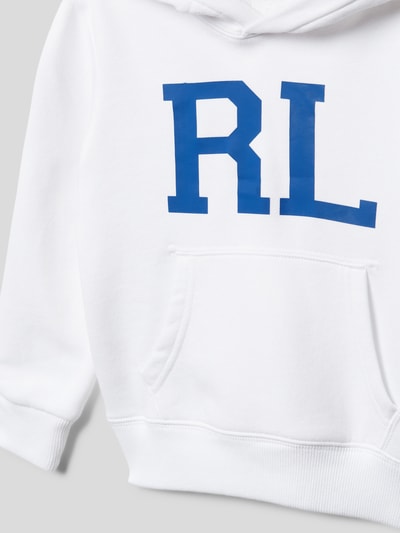 Polo Ralph Lauren Kids Hoodie met labeldetail Wit - 2