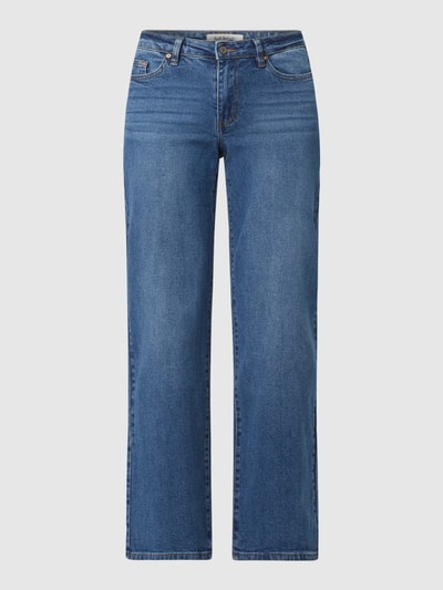 Soft Rebels Wide leg jeans met stretch, model 'Willa' Donkerblauw - 2