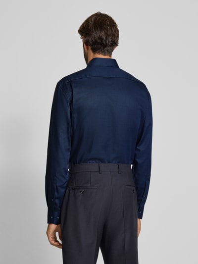 OLYMP Modern fit zakelijk overhemd met kentkraag Marineblauw - 5