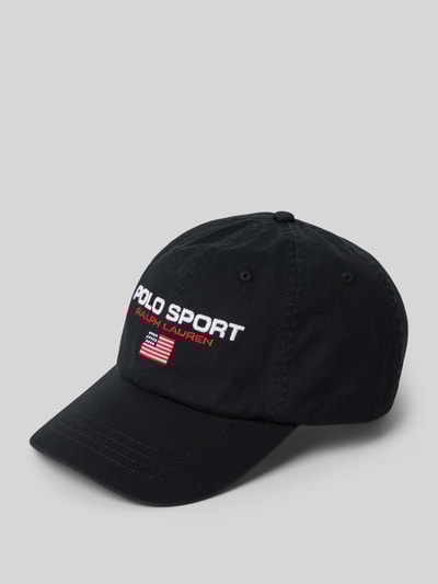 Polo Ralph Lauren Basecap mit Label-Stitching Black 1