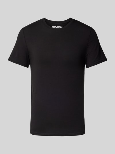 REVIEW T-Shirt mit Rundhalsausschnitt Black 2