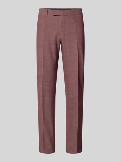 Strellson Slim Fit Anzughose mit Woll-Viskose-Anteil Modell 'KYND4' Dunkelrot 2